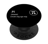 Mathématiques Humour Cercles Big Ego Trip Pi Fun Definition Mathématiques PopSockets PopGrip Adhésif