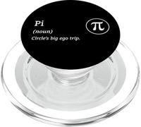 Mathématiques Humour Cercles Big Ego Trip Pi Fun Definition Mathématiques PopSockets PopGrip pour MagSafe