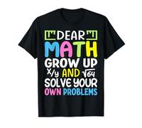 Mathématiques Humour Nerdy Saying for Students Algèbre Lovers T-Shirt