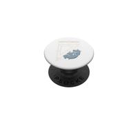 Mathématiques Hypotenuse - Phrase de la géométrie de Pythagore PopSockets PopGrip Adhésif