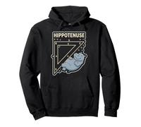Mathématiques Hypotenuse - Phrase de la géométrie de Pythagore Sweat à Capuche