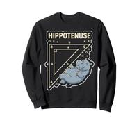 Mathématiques Hypotenuse - Phrase de la géométrie de Pythagore Sweatshirt
