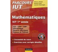 Mathématiques IUT 1re année