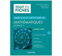 Mathématiques Licence 1 - Exercices Et Méthodes