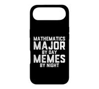 Mathématiques Major by Day Memes Night Mathématiques Blague Étudiant Meme Coque pour iPhone Air