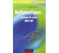 Mathématiques MPSI-MP: Résumés du cours
