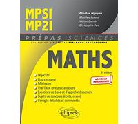 Mathématiques MPSI/MP2I - Programme 2021