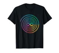 Mathématiques pi nombres mathématiques nerd cercle nombre pi symbole T-Shirt