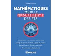 Mathématiques Pour Le Groupement E Des Bts