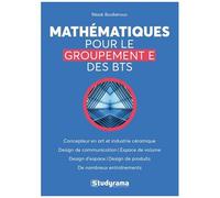 Mathématiques Pour Le Groupement E Des Bts