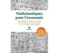 Mathématiques pour l'économie, 5e édition