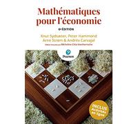 Mathématiques pour l'économie 6e édition
