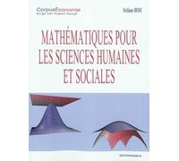 Mathématiques pour les sciences humaines et sociales