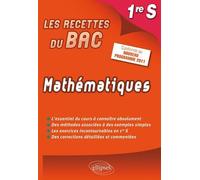 Mathématiques Première S - conforme au nouveau programme 2011 - Horst Lottermoser - Ellipses - broché - Scolaire / Universitaire