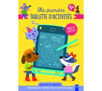 5+ Mathématiques, premiers mots et bien plus encore - Tablette d'activités - Collectif - Yoyo Books - cartonné - Document jeunesse