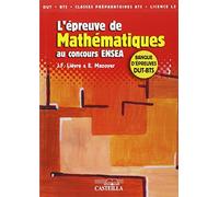 Mathématiques : préparation aux concours ENSEA Banque d’épreuves DUT-BTS