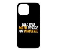 Mathématiques, Professeur drôle donnera des Conseils mathématiques pour Le Chocolat Coque pour iPhone 13 Pro Max