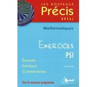 Mathématiques Psi - Exercices
