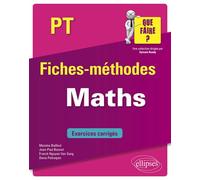 Mathématiques PT - Maxime Bailleul - Ellipses - broché - Scolaire / Universitaire