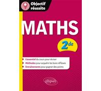 Mathématiques -Seconde - Isabelle Bonnesset-Lamaud - Ellipses - broché - Scolaire / Universitaire