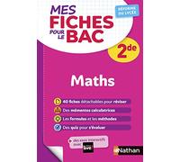 Mathématiques Seconde - Programme 2025-2026 - Mes fiches pour le BAC 2de