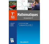 Mathématiques Terminale Bac Pro Groupement C (2015) - Pochette élève