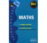 Mathématiques - Terminale ES - Claudine Cherruau - Ellipses - broché - Scolaire / Universitaire