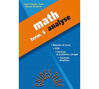 Mathématiques, terminale S : analyse