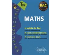 Mathématiques Terminale STI - Claudine Cherruau - Ellipses - broché - Scolaire / Universitaire