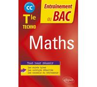 Mathématiques - Terminale technologique Contrôle continu - Thomas Petit - Ellipses - broché - Scolaire / Universitaire