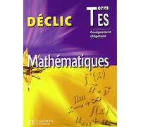 Mathématiques Tle ES: Enseignement obligatoire