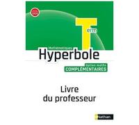 Mathématiques Tle Option Maths Complémentaires Hyperbole - Livre Du Professeur