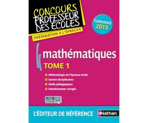Mathématiques - Tome 1 - Epreuve écrite