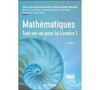 Mathématiques Tout-en-un pour la Licence 1 - 5e éd Jean-Pierre Ramis (Editeur en chef), André Warusfel (Editeur en chef), Xavier Buff (Auteur), Josselin Garnier (Auteur), Emmanuel Halberstadt (Auteur)