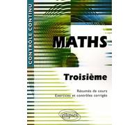 Mathématiques - Troisième - Claudine Cherruau - Ellipses - broché - Scolaire / Universitaire