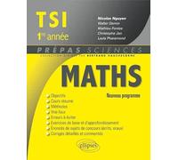 Mathématiques TSI 1e année: Nouveau programme