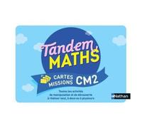 Mathémmatiques Cm2 Tandem - Cartes Missions - Edition 2021