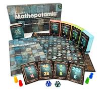 Mathepotamia Jeu de mathématiques : calcul et Tables de Multiplication avec 4 Niveaux et 7 Modes pour Enfants 5-9 Ans | s'exercer aux Maths et calcul Mental | Jeu éducatif école Primaire idée Cadeau