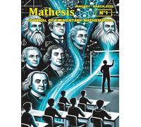 MATHESIS: JOURNAL OF ELEMENTARY MATHEMATICS
