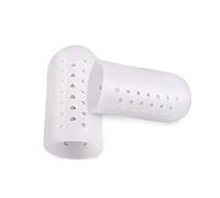 Mathiateurs De Gel En Silicone,40 Pièces = 20 Paires,Protecteur,Soins Pour Les Pieds,Les Pouces,Les Cors,Les Ampoules,Capuchon,Protection Des Doigts,Respirant - Type White Size S