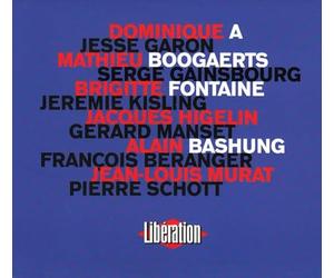 Mathieu Boogaerts, Jean-Louis Murat, Alain Bashung, Brigitte Fontaine, Pierre Schott, Jérémie Kisling, Gérard Manset, Dominique A, François Béranger, Jesse Garon, Serge Gainsbourg et Jacques Higelin - Chanson française- Libération