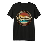 Mathieu L'Original Le Vrai L'Unique Hommes & Garçons T-Shirt Haut de Gamme