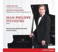 Andre Mathieu: Concerto N. 4en Mi Mineur / Serguei Rachmaninov: Rhapsodie Sur Un Theme De Paganini, Op. 43
