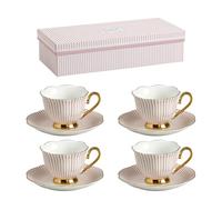 Mathilde M. Coffret de 4 Tasses à café Madame de Récamier - Rose