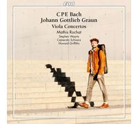 Mathis Rochat - C.P.E. Bach & Graun: Viola Concertos [Compact Discs]