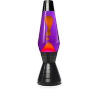 MATHMOS Lampe à lave Astro Vinyl | Inventeurs britanniques du classique du design de 1963 | Lampe à lave Violet/Orange fabriquée à la main en Grande-Bretagne selon des normes de sécurité strictes