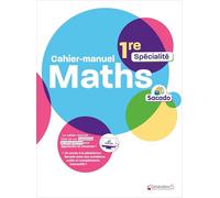 Cahier-manuel Sacado maths 1ère spécialité (édition 2026) - Philippe Demaria - Generation 5 Eds - broché - Scolaire / Universitaire