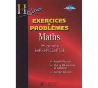 Maths 1ère année MPSI-PCSI-PTSI: Exercices & problèmes