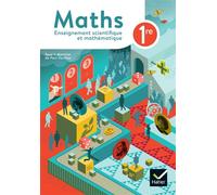 Paul Darthos – Maths 1re : Enseignement scientifique et mathématique – Éd. 2023 – Livre élève