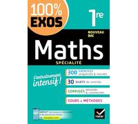 Maths 1re générale (spécialité): exercices résolus - Nouveau programme de Première